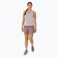 Női ASICS Nagino Run Tank futófelső vízválasztó rózsaszín/poros lila 2