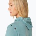 Női ASICS Metarun Winter LS Hoodie celadon színű futó melegítő pulóver 5