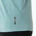 Női ASICS Metarun Winter LS Hoodie celadon színű futó melegítő pulóver 8