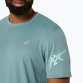 Férfi ASICS Icon Top celadon/light celadon futópóló 5