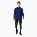 Férfi ASICS Road Lite-Show 1/2 Zip kék költségű futó hosszú ujjú futócipő 2