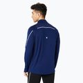 Férfi ASICS Road Lite-Show 1/2 Zip kék költségű futó hosszú ujjú futócipő 3