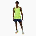 Férfi ASICS Metarun Singlet biztonsági sárga futó felső 2