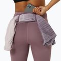 Női ASICS High Waist Capri poros lila futóleggings 7