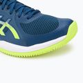 ASICS Solution Swift FF 2 Clay férfi teniszcipő mako kék/biztonsági sárga 7