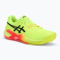 Női teniszcipő ASICS Gel-Resolution 9 Clay Paris biztonsági sárga/fekete