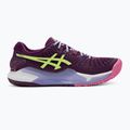 ASICS Gel-Resolution 9 női evezőcipő mély lila/lime zöld 2