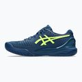 ASICS férfi teniszcipő Gel-Resolution 9 mako kék/biztonsági sárga 9