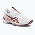 ASICS Solution Speed FF 3 Clay fehér/poros lila női teniszcipő