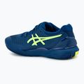 ASICS férfi teniszcipő Gel-Resolution 9 Clay mako kék/biztonsági sárga 3