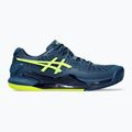 ASICS férfi teniszcipő Gel-Resolution 9 Clay mako kék/biztonsági sárga 8