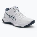ASICS férfi Netburner Ballistic FF MT 3 fehér/vintage indigó cipők