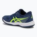 ASICS Upcourt 6 GS gyermek cipő kék expanse/biztonsági sárga 3