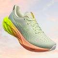 Női futócipő ASICS Novablast 4 Paris cool matcha/safety yellow 2