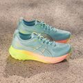 Férfi futócipő ASICS Gel-Kayano 31 Paris light celadon/safety yellow 4