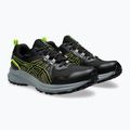 ASICS Trail Scout 3 fekete/biztonsági sárga férfi futócipő 3