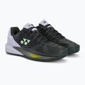 YONEX Eclipson 5 CL férfi teniszcipő fekete/lila 4