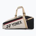 Tenisz táska YONEX 72626 Gearlogic Racket Bag 6 pcs beige 3