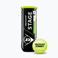 Dunlop Stage 1 gyermek teniszlabdák 3 db zöld 601338