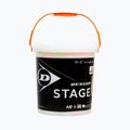 Dunlop Stage 2 gyermek teniszlabdák 60 db narancssárga/sárga 601343