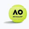Dunlop Australian Open 4B teniszlabdák 4 db zöld. 2
