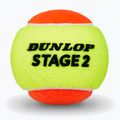 Teniszlabdák Dunlop Stage 2 3 pack orange 3