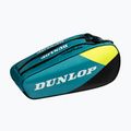 Teniszütőtáska Dunlop SX-Club 10Rkt teal/black/yellow 2