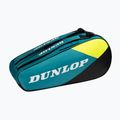 Dunlop tenisz táska SX-Club 6 RKT teal/fekete/sárga 2