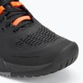 ASICS Gel-Resolution X férfi teniszcipő fekete/ sokkoló narancssárga 7