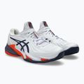 ASICS Court FF 3 Clay fehér/szürkés lila férfi teniszcipő 3