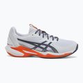 ASICS Solution Speed FF 3 Clay fehér/ szürkéslila férfi teniszcipő 2