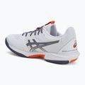ASICS Solution Speed FF 3 Clay fehér/ szürkéslila férfi teniszcipő 3