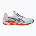 ASICS Solution Speed FF 3 Clay fehér/ szürkéslila férfi teniszcipő 8