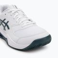 ASICS férfi teniszcipő Gel-Dedicate 8 Clay fehér/saxon zöld 7