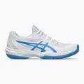 Női teniszcipő ASICS Game FF Clay W fehér/kék tengerpart 8