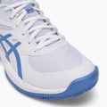 Női teniszcipő ASICS Game FF Clay W fehér/kék tengerpart 7