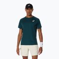 Férfi ASICS Match Actibreeze Top saxon zöld teniszpóló