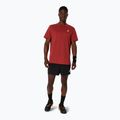 ASICS férfi teniszpóló Court Top égett piros 2