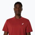 ASICS férfi teniszpóló Court Top égett piros 4