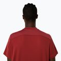 ASICS férfi teniszpóló Court Top égett piros 5