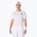 Férfi ASICS Match Actibreeze teniszpóló felső ragyogó fehér