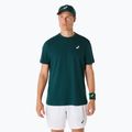 ASICS férfi teniszpóló Court Top saxon zöld