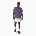Férfi ASICS Court Top szürkéslila teniszpóló 2