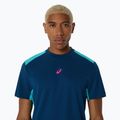 ASICS férfi tenisz póló Padel Court Top mako kék 4