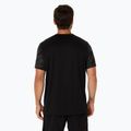 Férfi futópóló ASICS Core All Over Print SS Top performance black 3