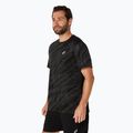 Férfi futópóló ASICS Core All Over Print SS Top performance black 4