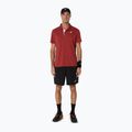 Férfi ASICS Court Polo póló égett piros 2