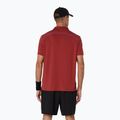 Férfi ASICS Court Polo póló égett piros 3