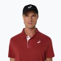Férfi ASICS Court Polo póló égett piros 5