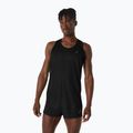 Férfi ASICS Metarun Singlet teljesítmény fekete futó felső